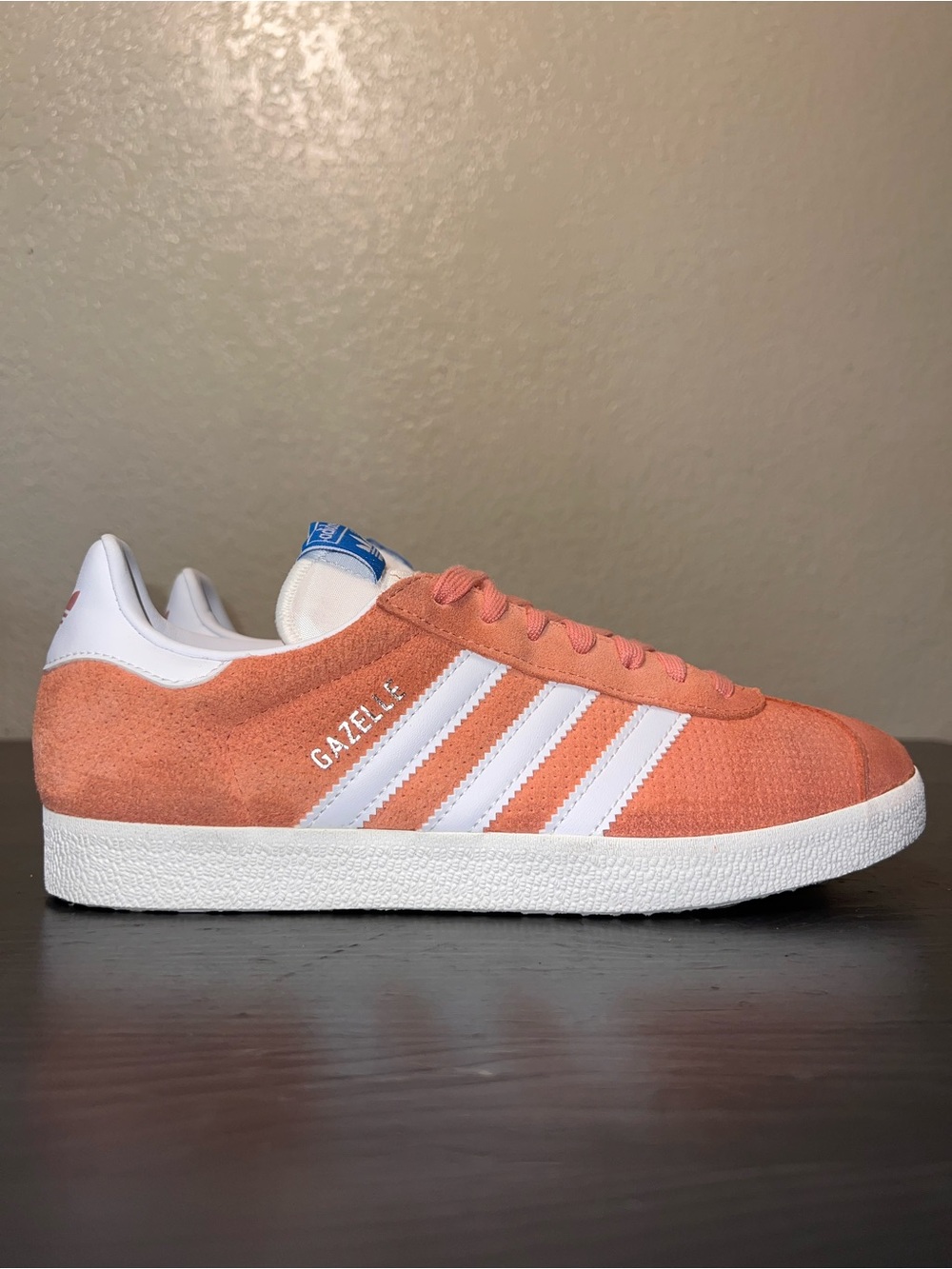 Mens Adidas Gazelle suede “Wonder Clay Size 7